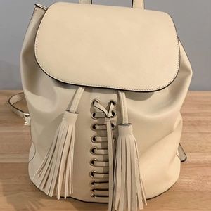 Cream Backpack